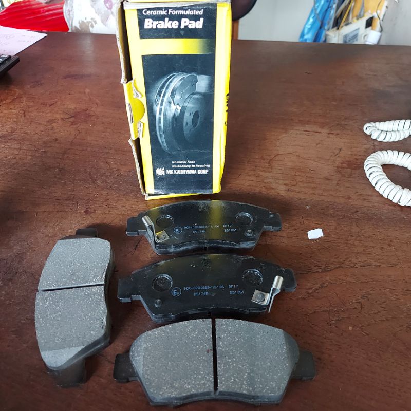 Brake Pad Kampas Rem Depan Honda Freed D5174M MK Kashiyama