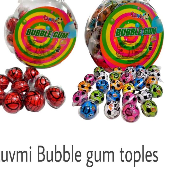 

☟ AAA/Luvmi/Chen Liang Ji Bubble Gum permen karet toples ℮