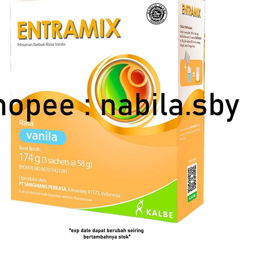 

❁ ENTRAMIX Vanila/Coklat 174g ♗