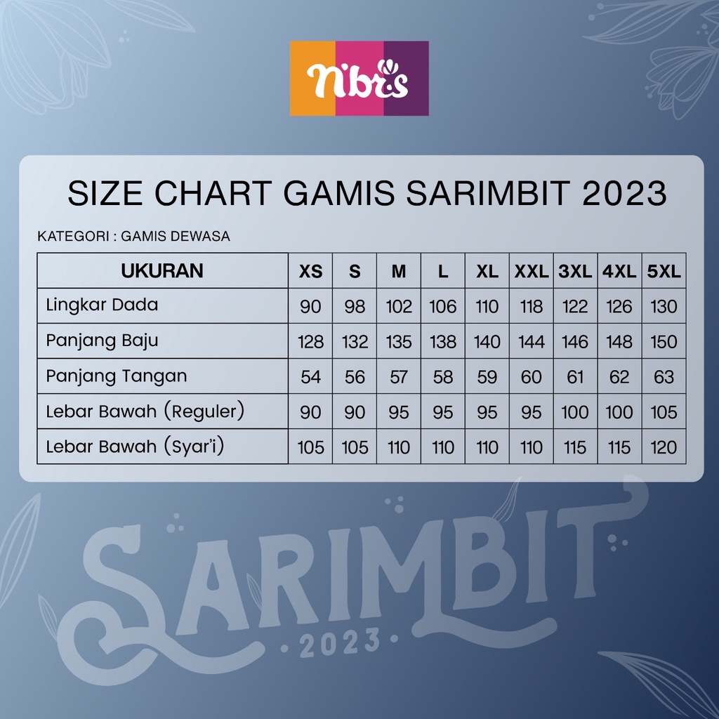 Gamis Nibras B108 Terbaru 2023 Original by Nibras