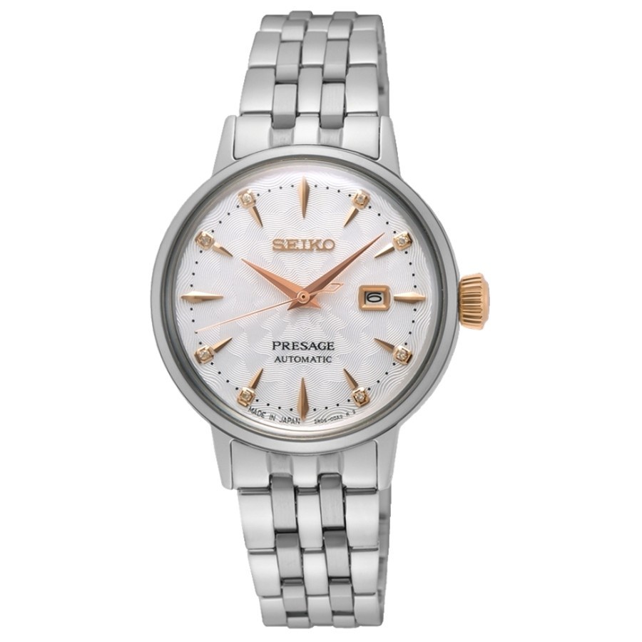 Seiko Presage Ladies SRE009J1 Cocktail Time Diamonds Automatic Japan