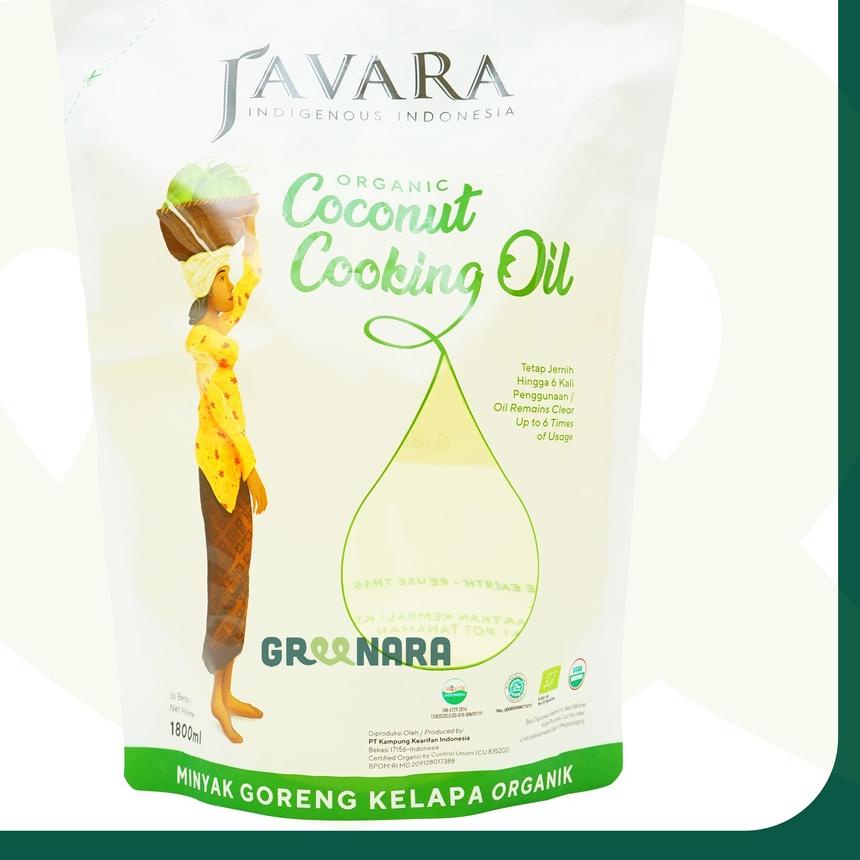 

➤ JAVARA Coconut Cooking Oil 1800ml Non Aroma / Minyak Kelapa ◙