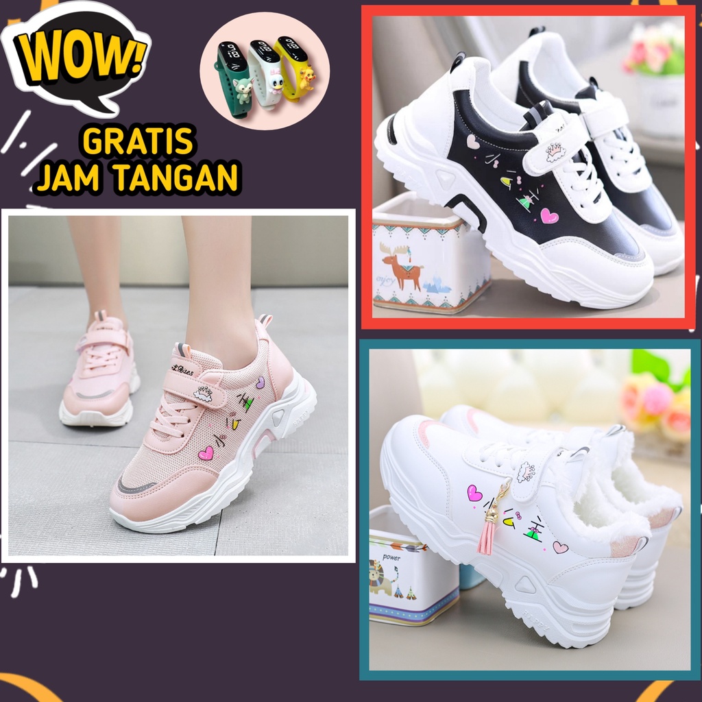 SEPATU SNEAKER SNEAKERS ANAK CEWEK COWOK TK SD / SEPATU SNEAKERS ANAK CEWEK COWOK LAKI LAKI PEREMPUA