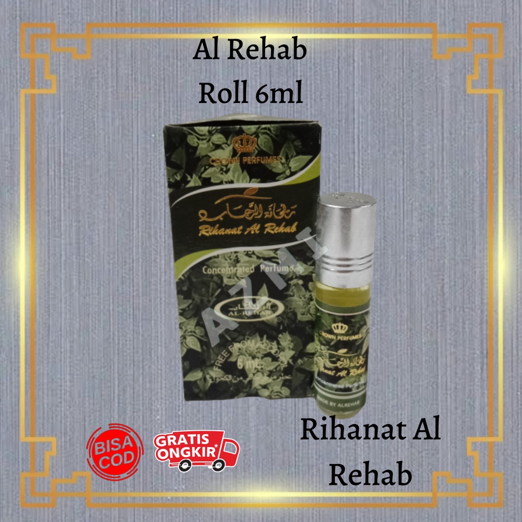 Promo Parfum Rihanat Al Rehab Roll 6ml Saudi Arabia