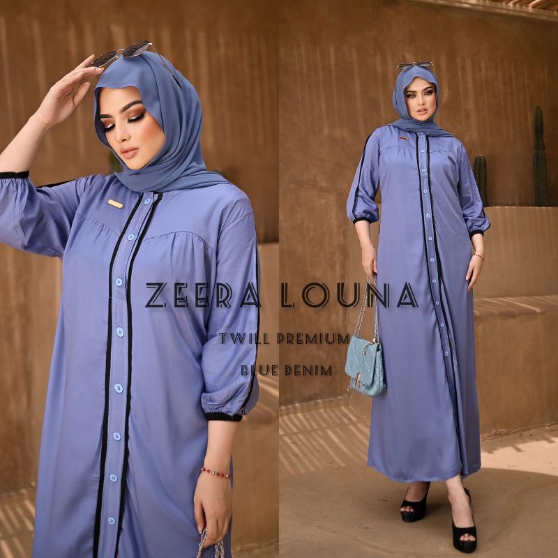 Dress Rayon Twill Premium / Gamis Rayon Twill Premium