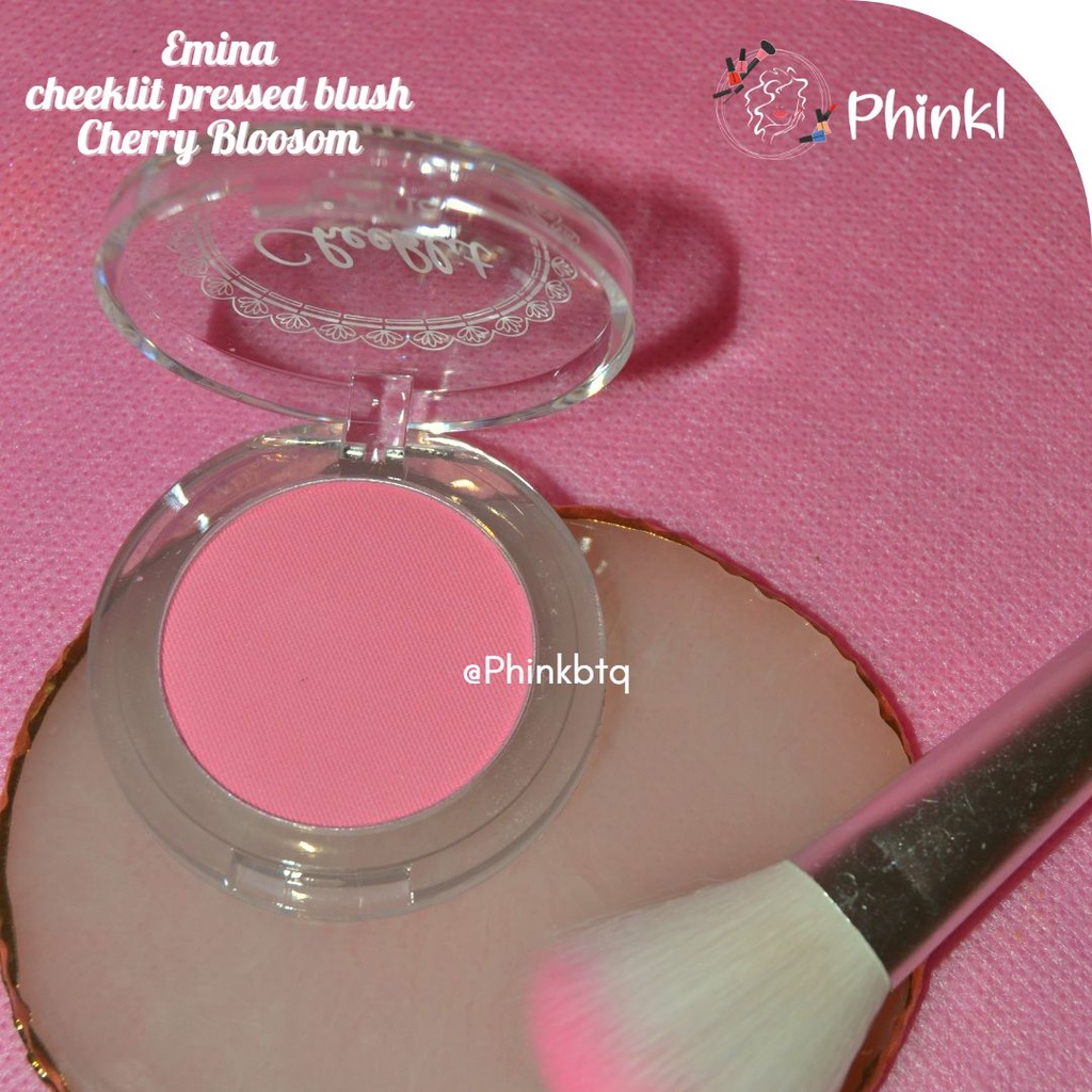 `ღ´ PHINKL `ღ´ ╰☆☆ 𝔢мιℕά ☆☆╮ Emina cheeklit pressed blush on perona pipi lembut hasil natural