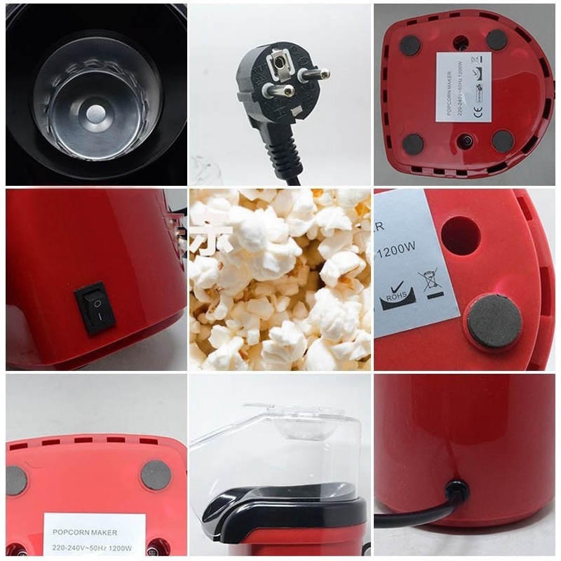 Mesin Electric Popcorn Maker Hot Air Corn Machine - ALAT PEMBUAT POPCORN TANPA MINYAK