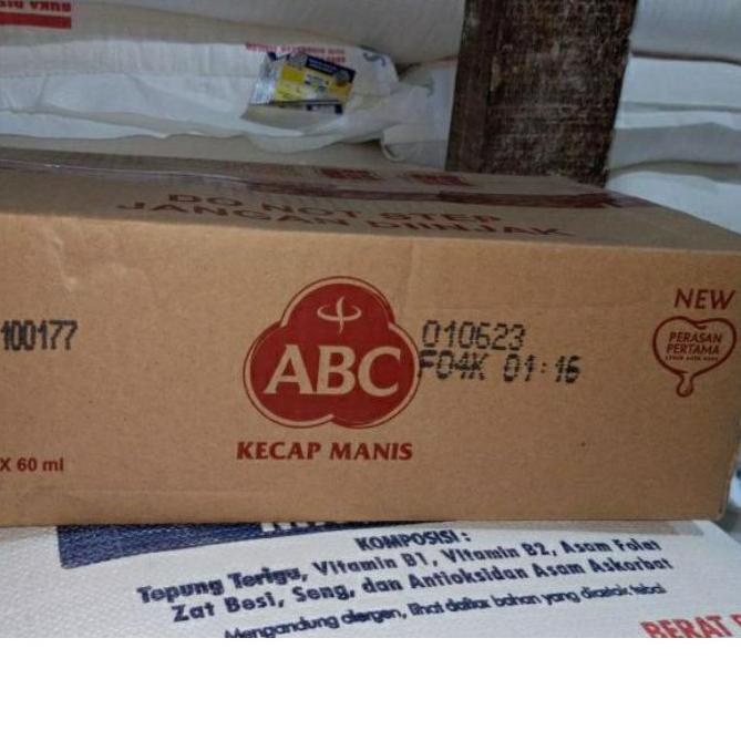 

➺ Kecap manis abc 65gr per dus isi 48pcs ✥