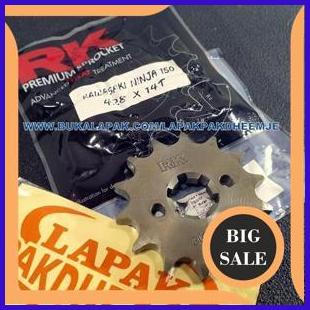 tools GEAR DEPAN 428 14 NINJA R NINJA RR RK TAKASAGO ORIGINAL PREMIUM SPROCKET GER BUKAN SSS TK DID