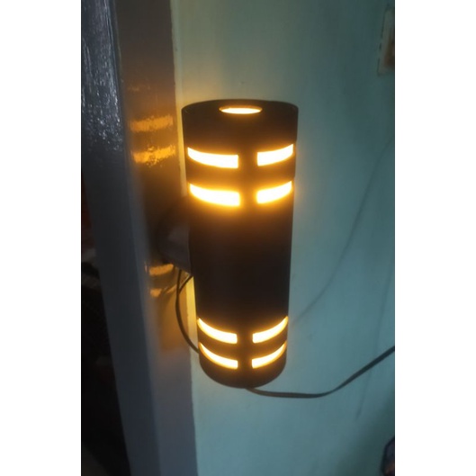 lampu dinding minimalis murah, lampu teras,ruang tamu,meja,kamar tidur, paralon/PVC.