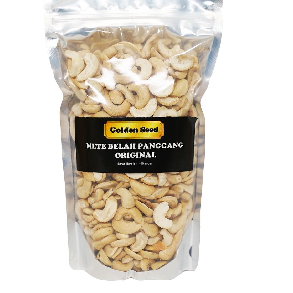 

☊ [BELAH] METE BELAH PANGGANG ORIGINAL 400 GR | MEDE OVEN MENTE ROASTED SPLIT CASHEW 400 GRAM | ORIGINAL ♥