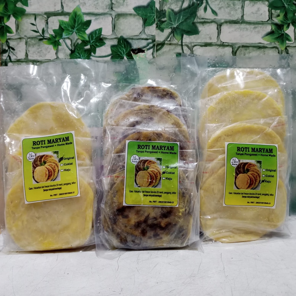 

Roti Maryam [ 1 Pack @5Pcs ]