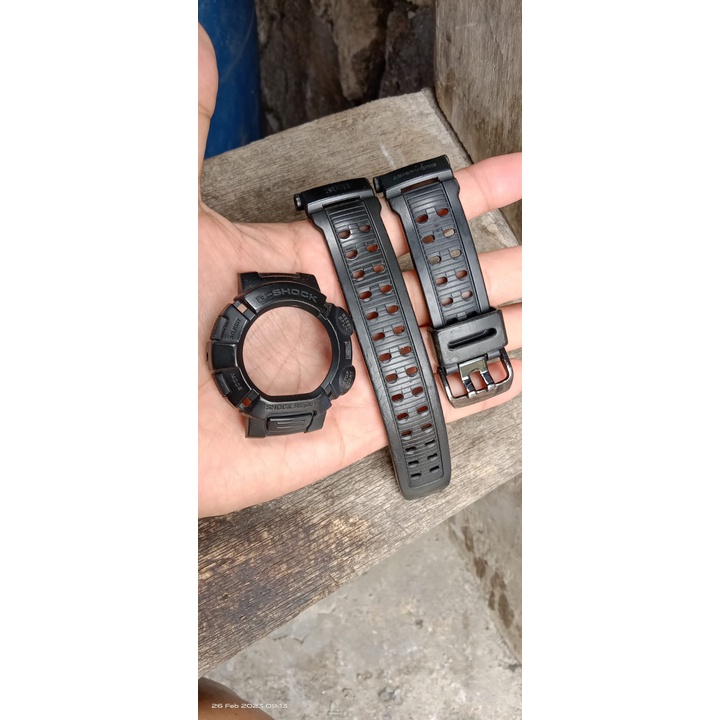 BNB mudman g-9000 bezel dan strap g-9000-MS second original