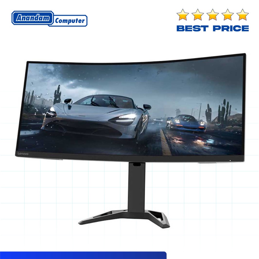 Monitor Lenovo G34W-30 34&quot; Ultrawide 1440p 170Hz Curved Speaker Ergo