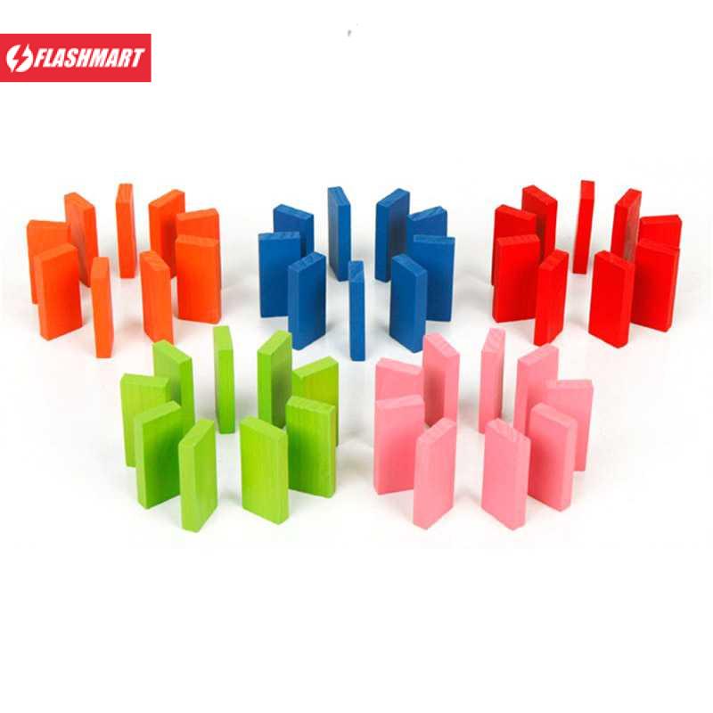 Flashmart Balok Domino 120 PCS - ZMY-1