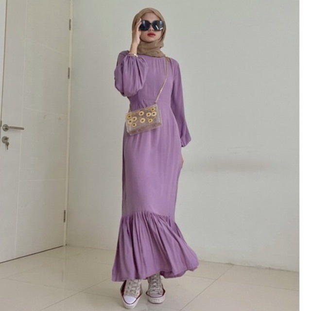 MAXI CELMIRA DUYUNG REALPICT/DRESS MUSLIM DUYUNG/GAMIS DUYUNG /GAUN DUYUNG