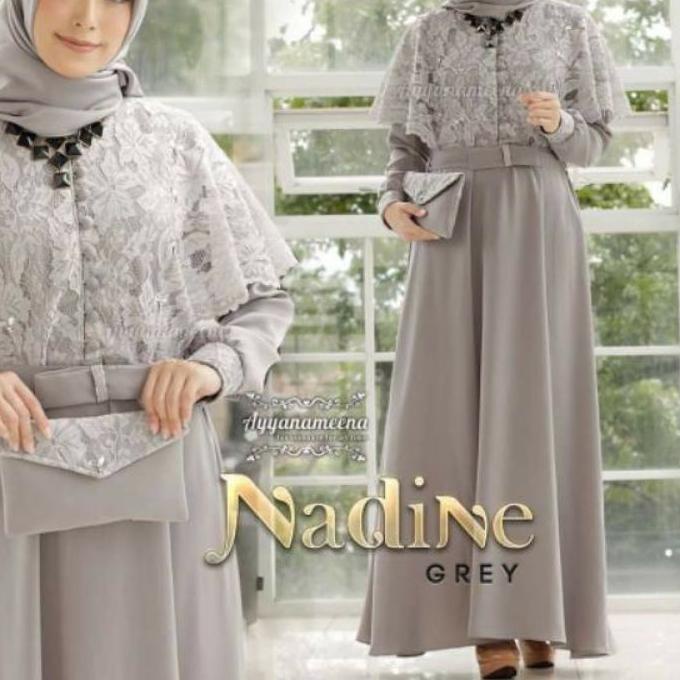 ❁ nadine dress / gamis muslim / gamis jumbo ➺