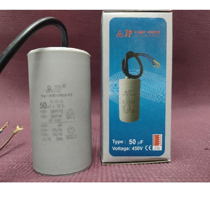 ☛ JP Kapasitor Bulat 50uf 450V Kapasitor Kabel 50uf 450V MURAH ➱