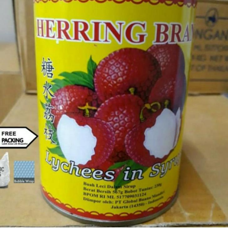 

Restock Lychee Kaleng Herring / Buah Leci Dalam Kaleng 567 gr SATUAN