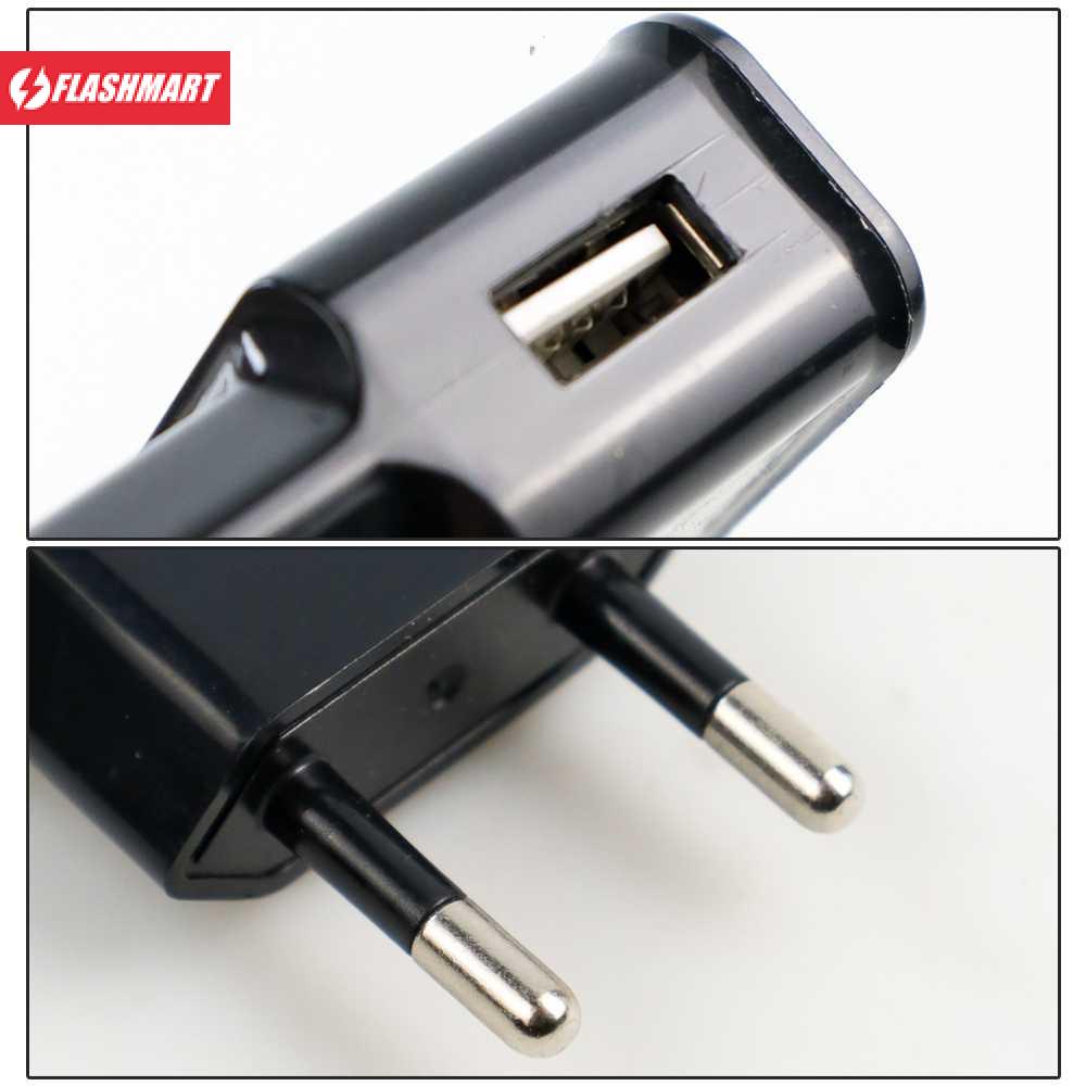 Flashmart USBO Travel Adaptor USB Charger 5V 2.0A for Smartphone - ETA-U90EWE