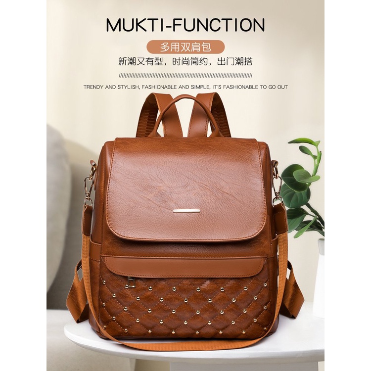 ( 2PC 1KG ) GTBI998881060  New Arrival 2023 !!!  Tas Ransel  Tas Wanita Import  Premium Terbaru