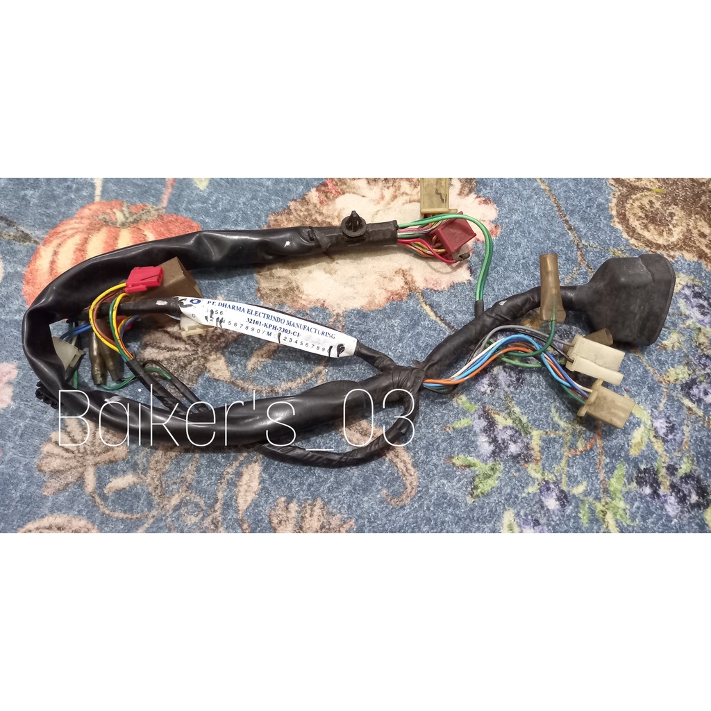 Sub Harness Speedometer Wire Kabel Body Spido Atas Honda Karisma Kharisma D 125 Original HGP 32101KP
