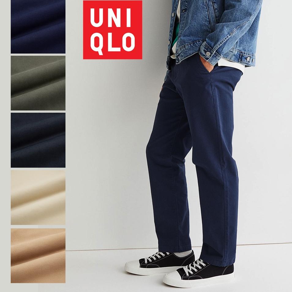 TERPERCAYA Celana Chino Vintage Regular Fit by GU Jeans UNQL