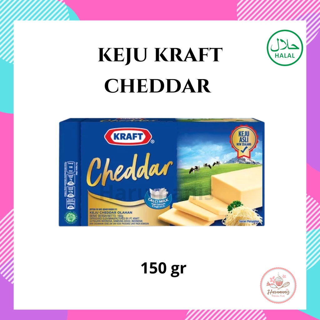 

Kraft Cheddar 150gr