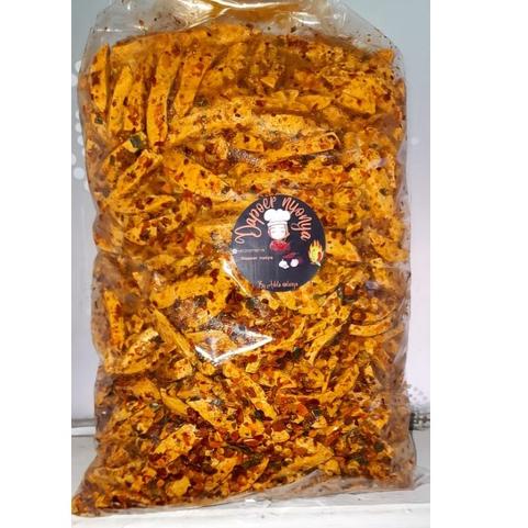 

○ basreng pedas daun jeruk 1kg ➾