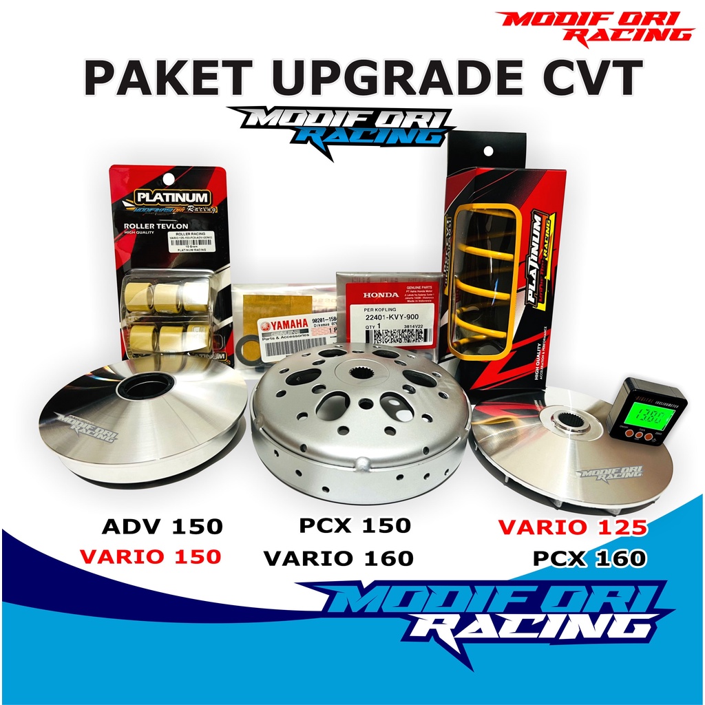 Jual Paket Kirian Cvt Pcx Upgrade Cvt Vario Custom Bubut Full Upgrade Modifikasi