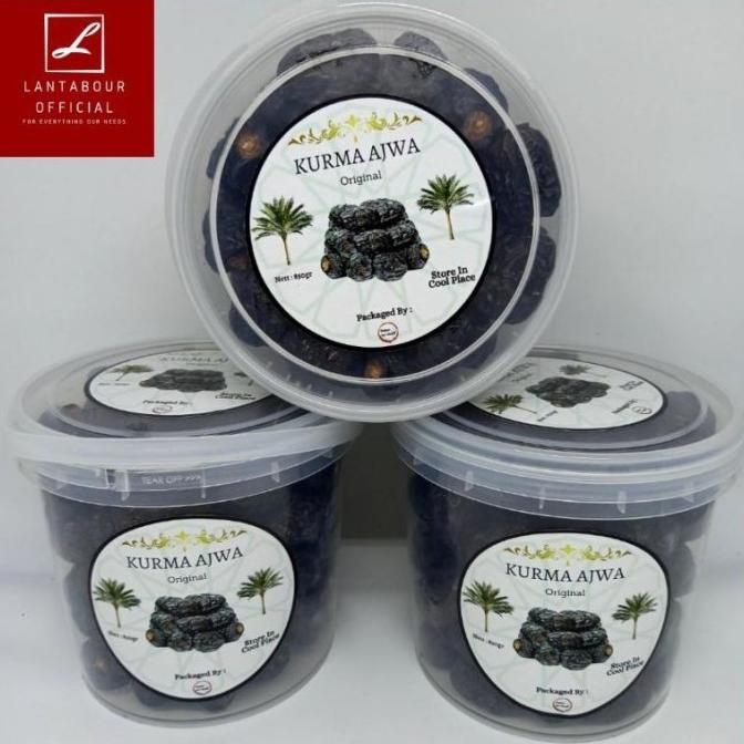 

KURMA READY STOCK KURMA AJWA | KEMASAN EMBER | 850GR | ORIGINAL EL09I09A82L