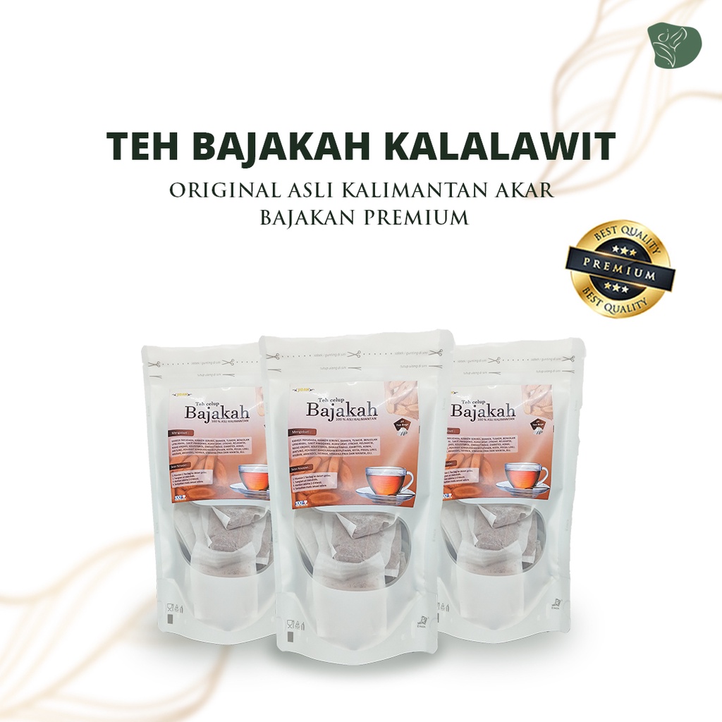 Teh bajakah kalalawit merah original asli kalimantan akar bajakah premium