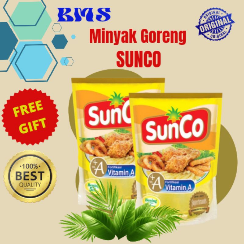 

(FREE GIFT) MINYAK GORENG SUNCO 2L