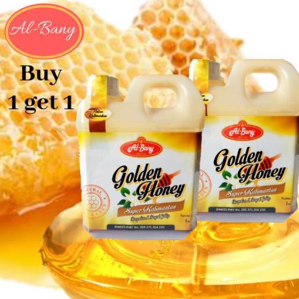 

♪ Paket GOLDEN HONEY Al-Bany Nett 1kg beli 1 gratis 1 ➳