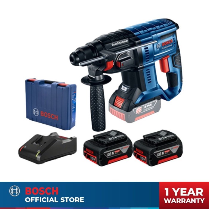 Mesin Bosch Gbh 180-Li Cordless Rotary Hammer - 0 611 911 1K1