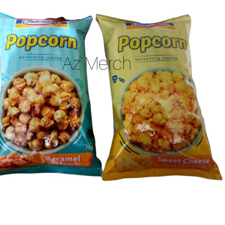 Sale sale Popcorn Indomaret Caramel 75gr Keju 65gr