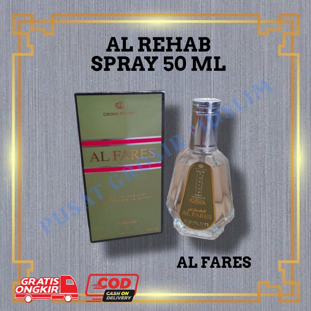 PROMO Al Rehab 50ml (Eu Deu Parfume ) Spray Original Jeddah 50 Ml Dalal Sabaya, DIJAMIN ORI I!!!