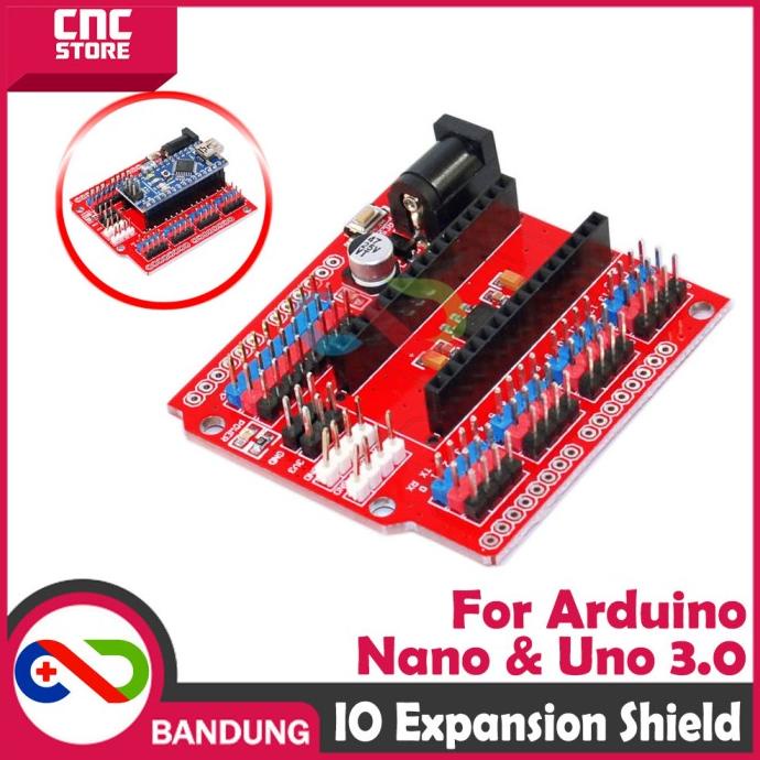 [CNC] I/O EXPANSION SHIELD EXTENSION BOARD FOR ARDUINO NANO & UNO 3.0 cncst00 Segera Beli