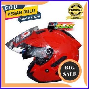 parts HELM TERLARIS HELM KYT GALAXY SLIDE FLAT R SOLID FIRE RED 140ZZ3