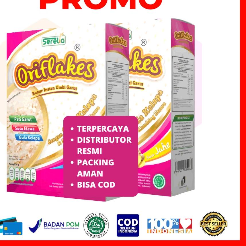 

☀ ORIFLAKES GASTRO Maag Asam Lambung Sereal Pati Umbi Garut 350 gram ♙