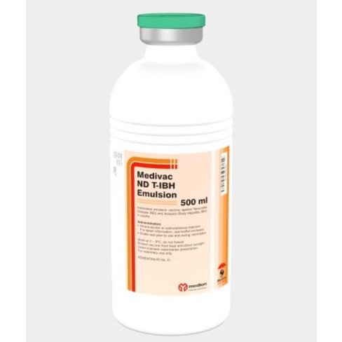 VAKSIN INAKTIF/KILL MEDIVAC ND T IBH EMULSION 500 ML (VAKSIN UNGGAS)