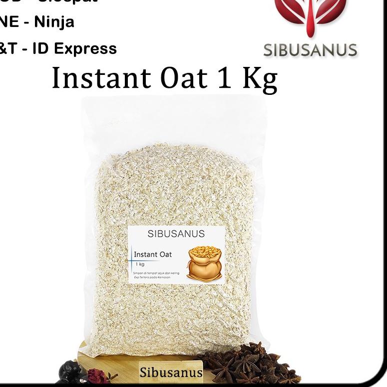 

♢ Instant Oat 1 KG Gandum Instant 1 KG OATMEAL Instant Gandum Oatmeal Import 1 KG ☃