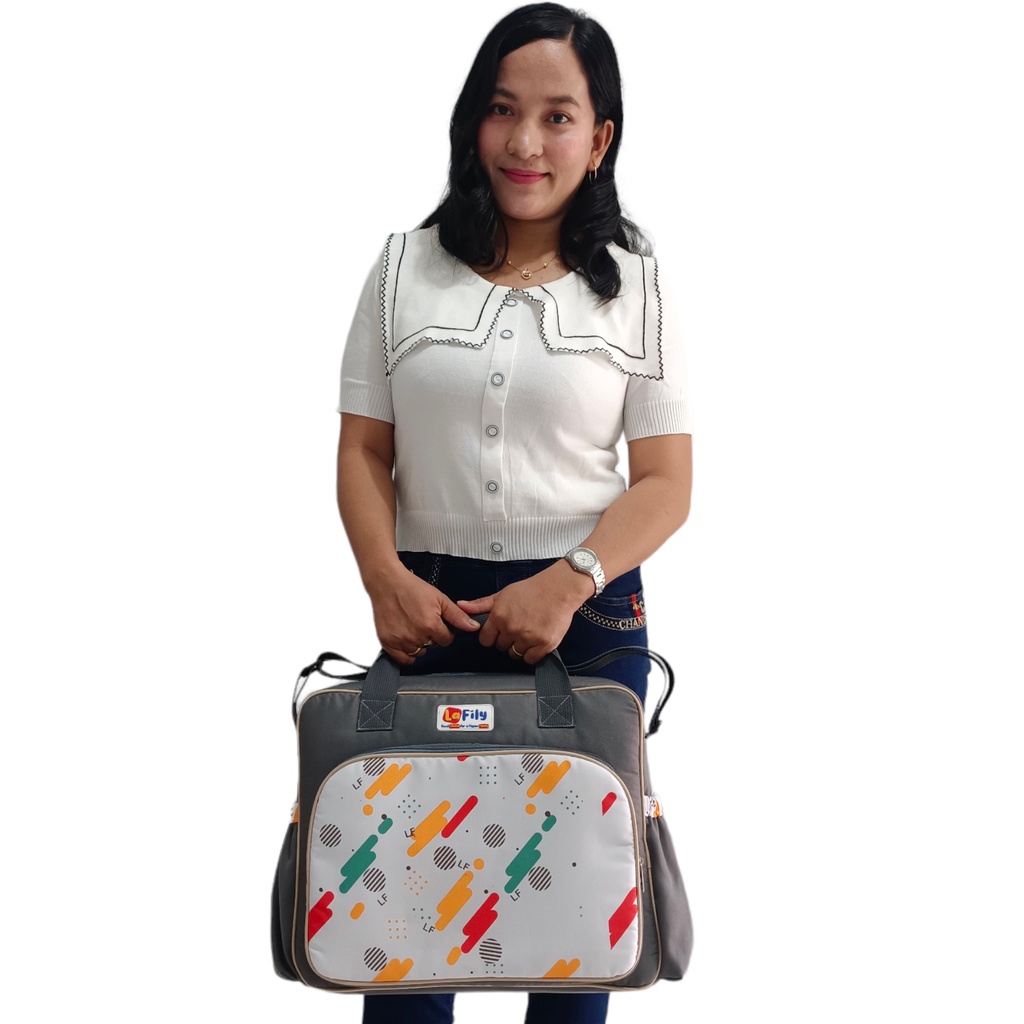 Lafily Tas Bayi Besar Abstrak Series