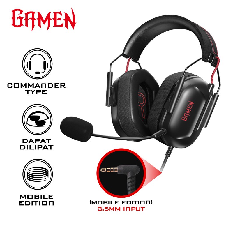 HEADPHONE GAMEN GAMING GALEA