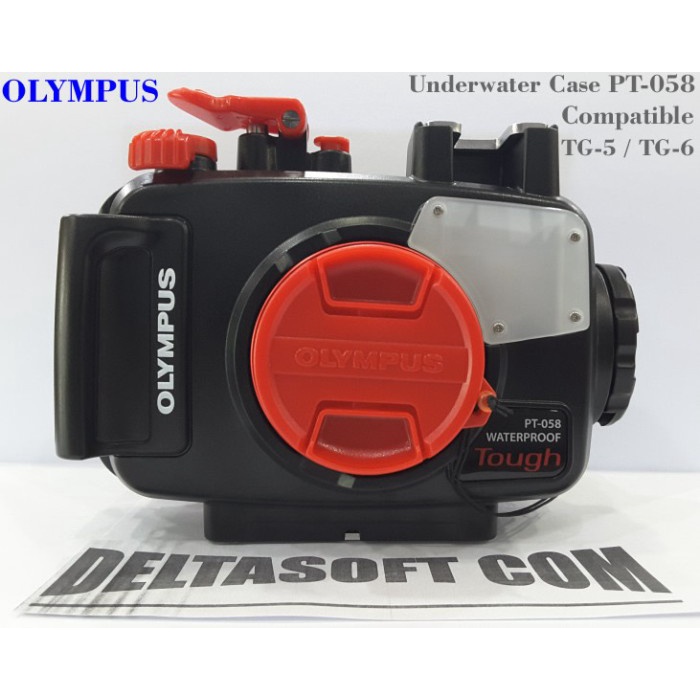 Terlaris Olympus Pt 058 Underwater Housing Case For Tg 5 - Black