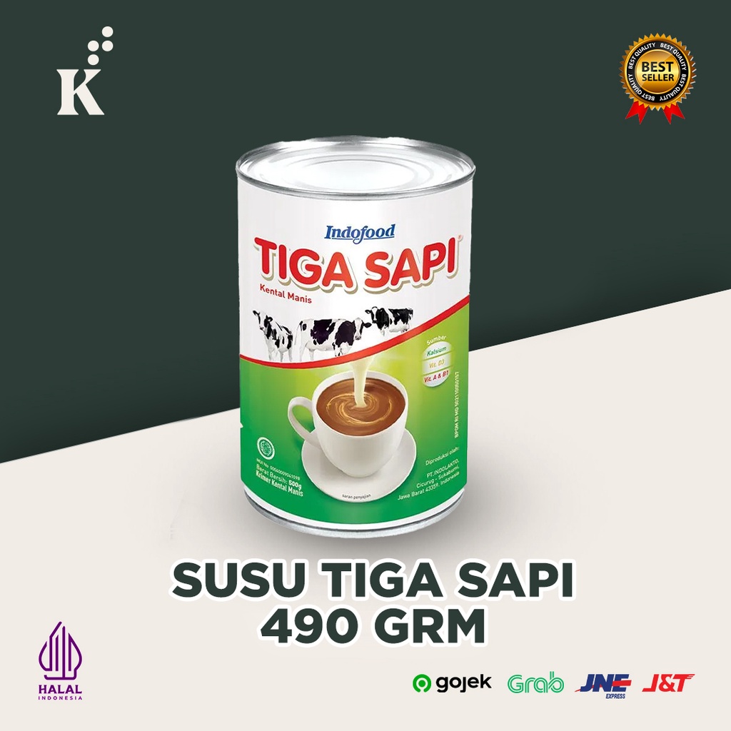 Susu Tiga Sapi 490 gr