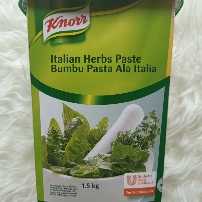 

Knorr Italian Herbs Paste 1.5kg
