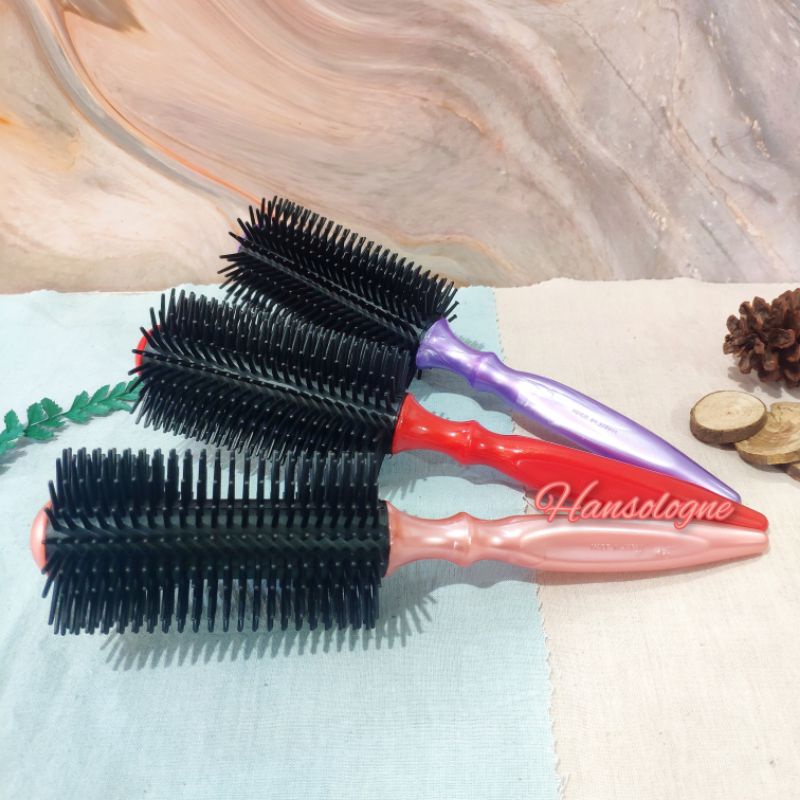 Sisir blow rambut ukuran besar / sisir gulung / sisir rol rambut japan