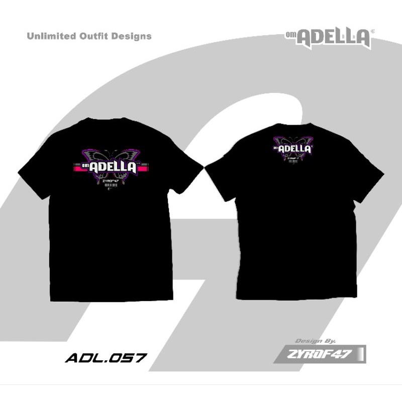 Kaos Adella AMC Kode-057 by Zyrof47