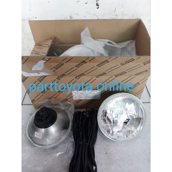 lampu halogen bulat hardtop katana jimny dll koito japan